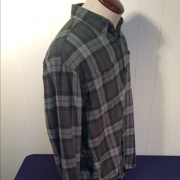 Duluth Trading Co Men’s flannel shirt size medium - Picture 5 of 7